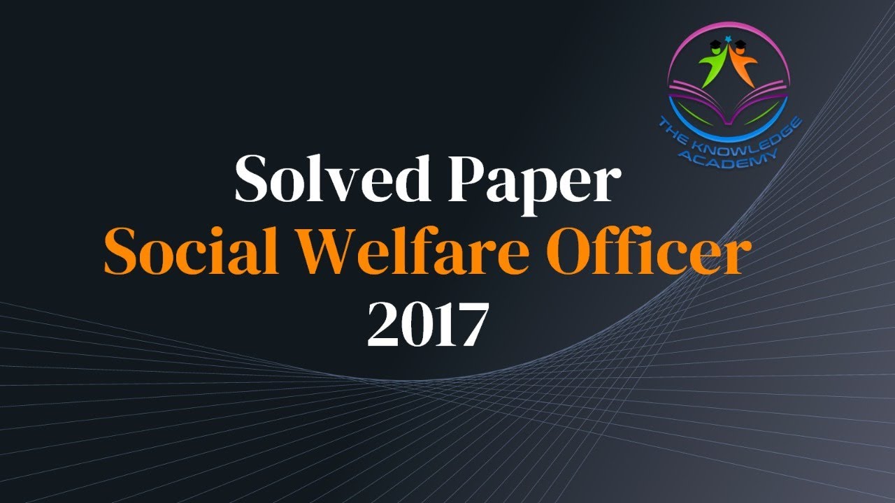 social welfare term paper topics