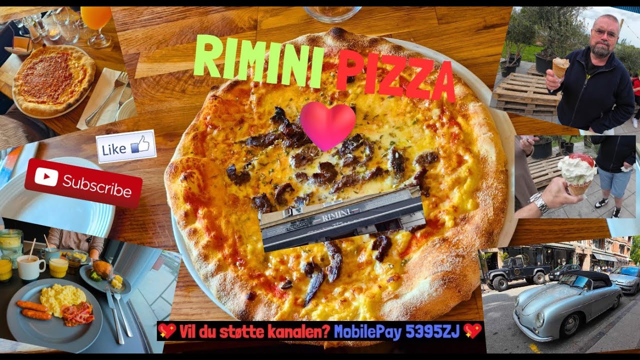 DE BEDSTE PIZZAER PÅ AMAGER?? VI PRØVER RIMINI SAMMEN MED KIM OG MAJA❤️❤️