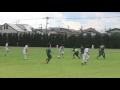 U13ソシオｖｓクレセル Socio vs FC CRECER U13 practice game of junior youth soccer