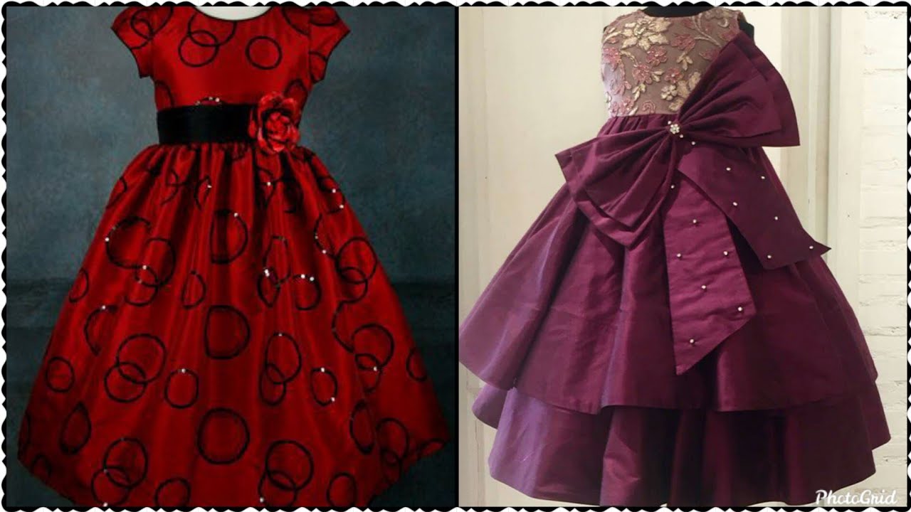 Vintage ethnic baby frocks design semi formal occasion frocks outfits — free download