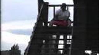 Drunken Hillbilly Stair Sledding