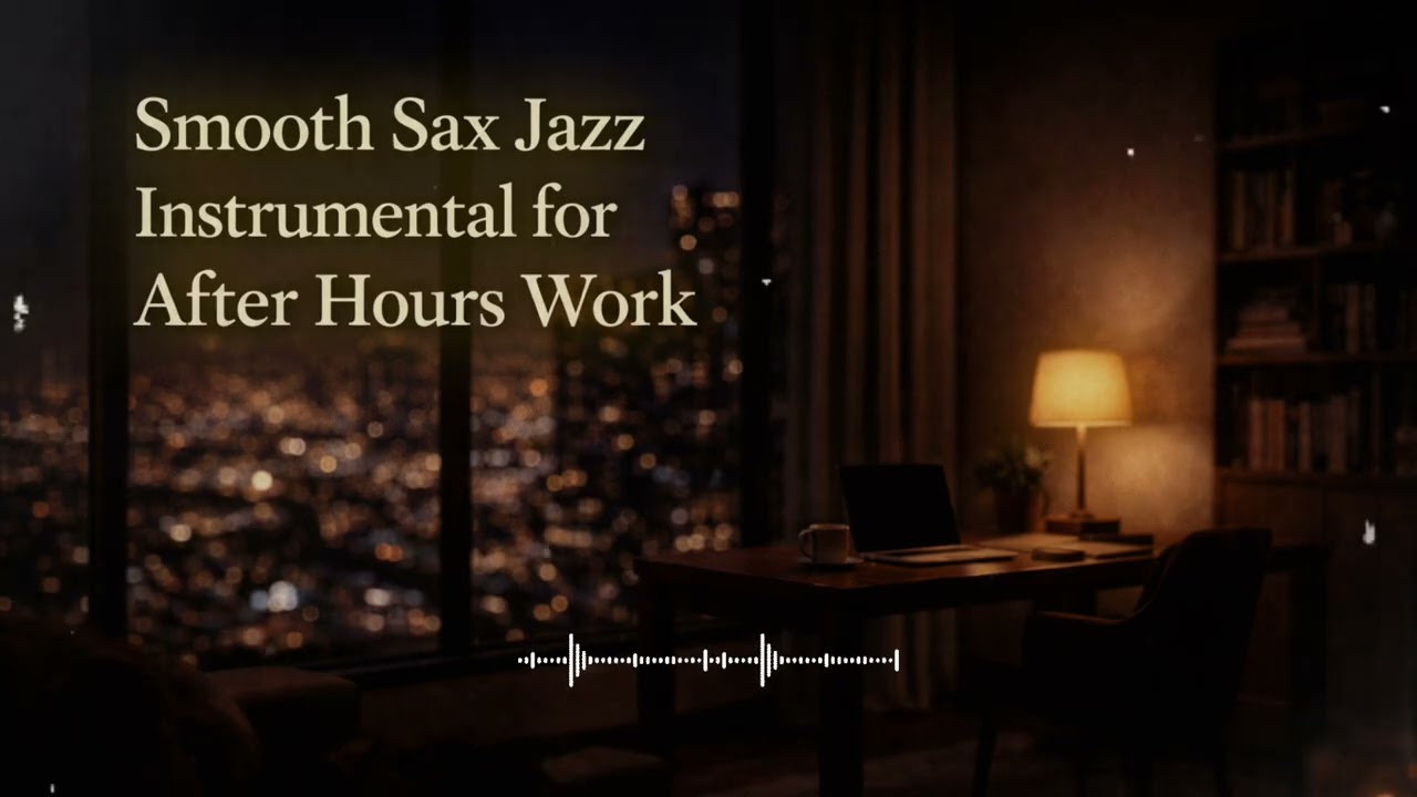Smooth Sax Jazz Instrumental for After Hours Work