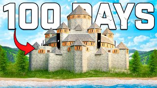 I Spent 100 Days in  Rust!