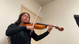 Aracely Morataya - Hoffmeister Viola Concerto in D major, beginning to m. 68