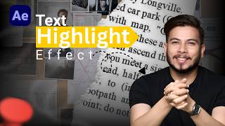 How to Create Text Highlight Effect Like Nitish Rajput | After Effects Tutorial