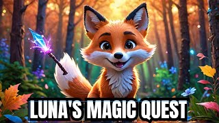🌟🦊 Luna’s Magic Quest | A Magical 3D Forest Adventure 🐰🌈✨