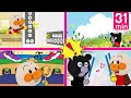 【アンパンマンアニメ まとめ動画⑧ 長い31分】 | 赤ちゃんアンパンマン達がエレベータのボタンを押したり、エスカレーターのマナーを学ぶよ！ 絵本 読み聞かせ アンパンマン お世話