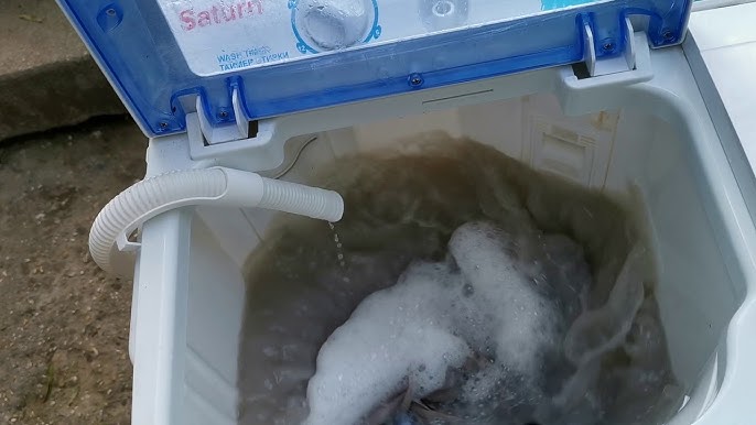 FORON WA-K mosóautomata - félautomata mosógép - mosás közben. - YouTube