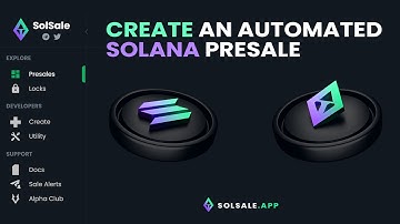 Create An Auto Presale On SolSale | Evo Tutorial | GemPad