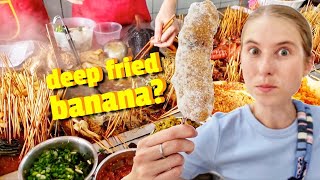 Deep fried banana in China's spiciest city? Make it make sense!!