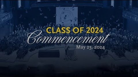 Class of 2024 Commencement Highlights