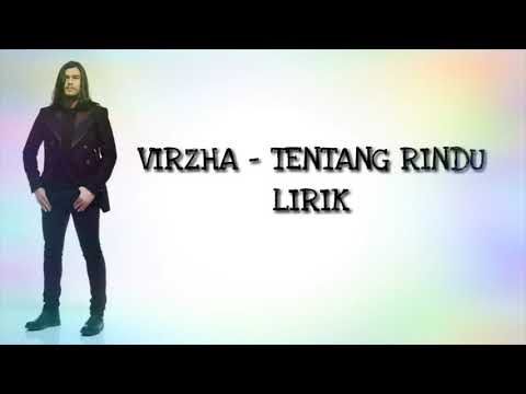 lirik lagu virzha tentang rindu - YouTube