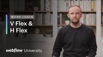 Introducing V Flex & H Flex in Webflow — Micro lesson #42