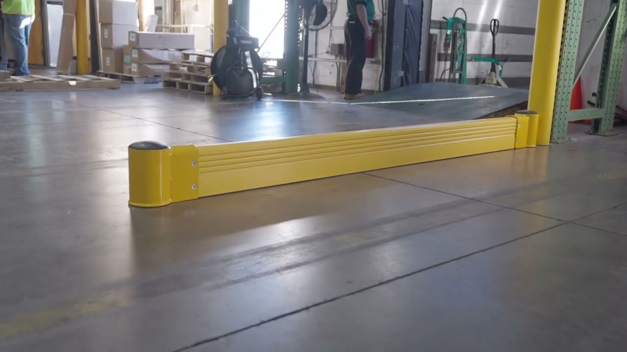 Guardrail Modular Flex System - SafeStop GroundBarrier | Barriers Direct