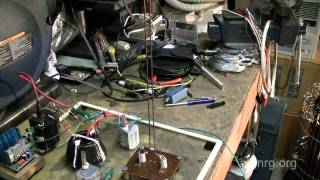 #303 Jacob's Ladder with CRT Flyback transformer