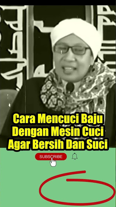 Cara Mencuci Baju Dengan Mesin Cuci Agar Bersih Dan Suci #shorts