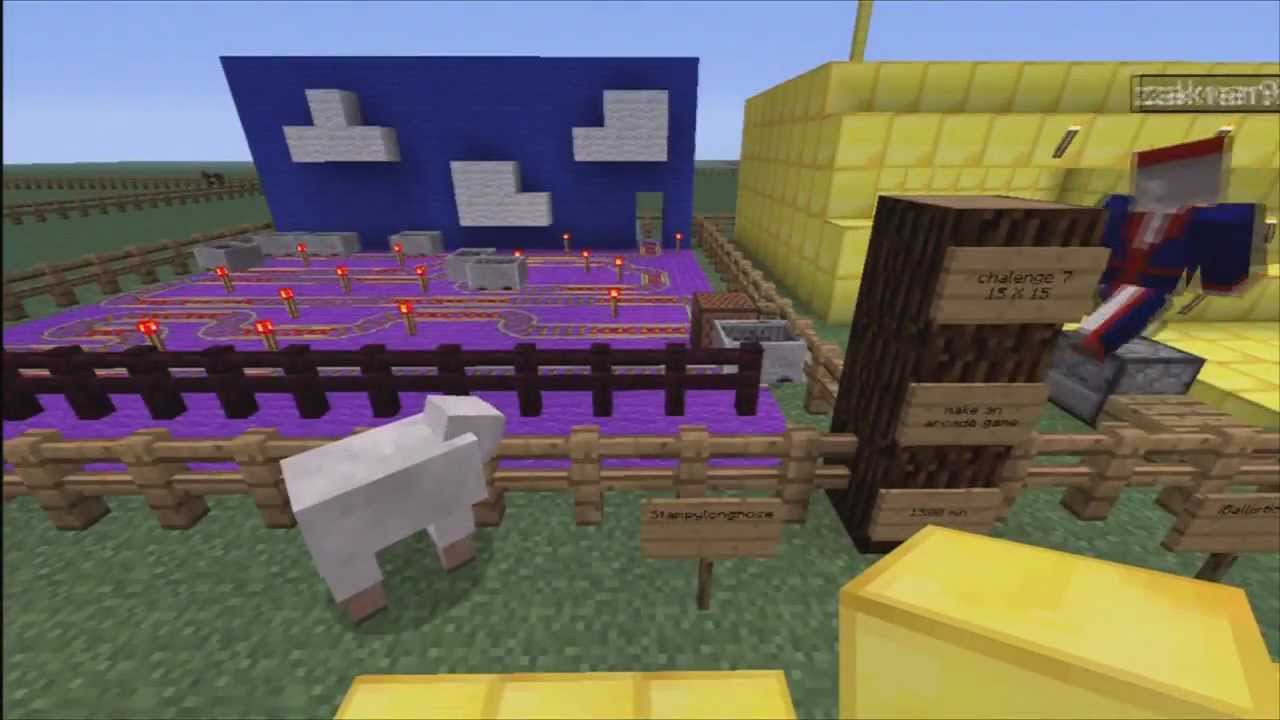 Minecraft Xbox - Speed Building Contest Round 3 - W/ Stampylongnose ...