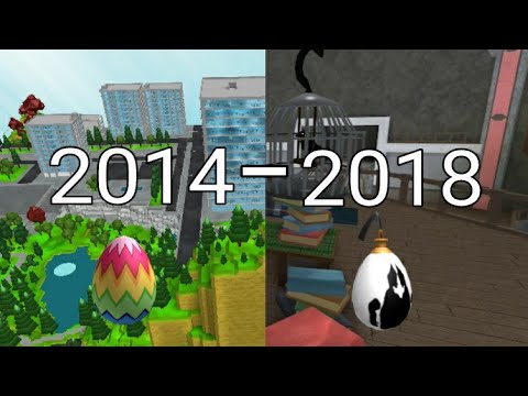 Rating Every Egg From 2014 - 2018 Egg Hunts on Roblox!