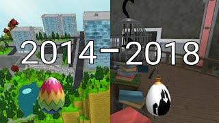 Rating Every Egg From 2014 - 2018 Egg Hunts on Roblox!