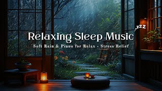 🌙 Rain and Piano Echo 🌧️ Relaxation Music for Emotional Balance, Peaceful Sleep & Night Comfort