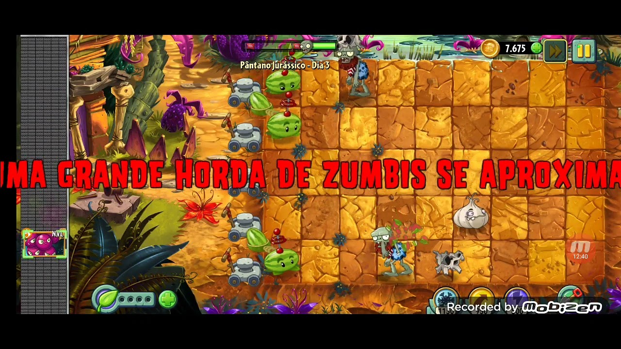 jogando Plants vs Zombies 2 no Pântano Jurássico🤩👍🦖🦕 - YouTube