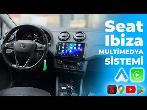 SEAT Ibiza 6P 2015 – 2017 | CarPlay & Android Auto Destekli Multimedya Montajı (22-3004)