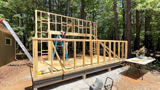 :  ,       . Solar Kiln Frame Build DIY