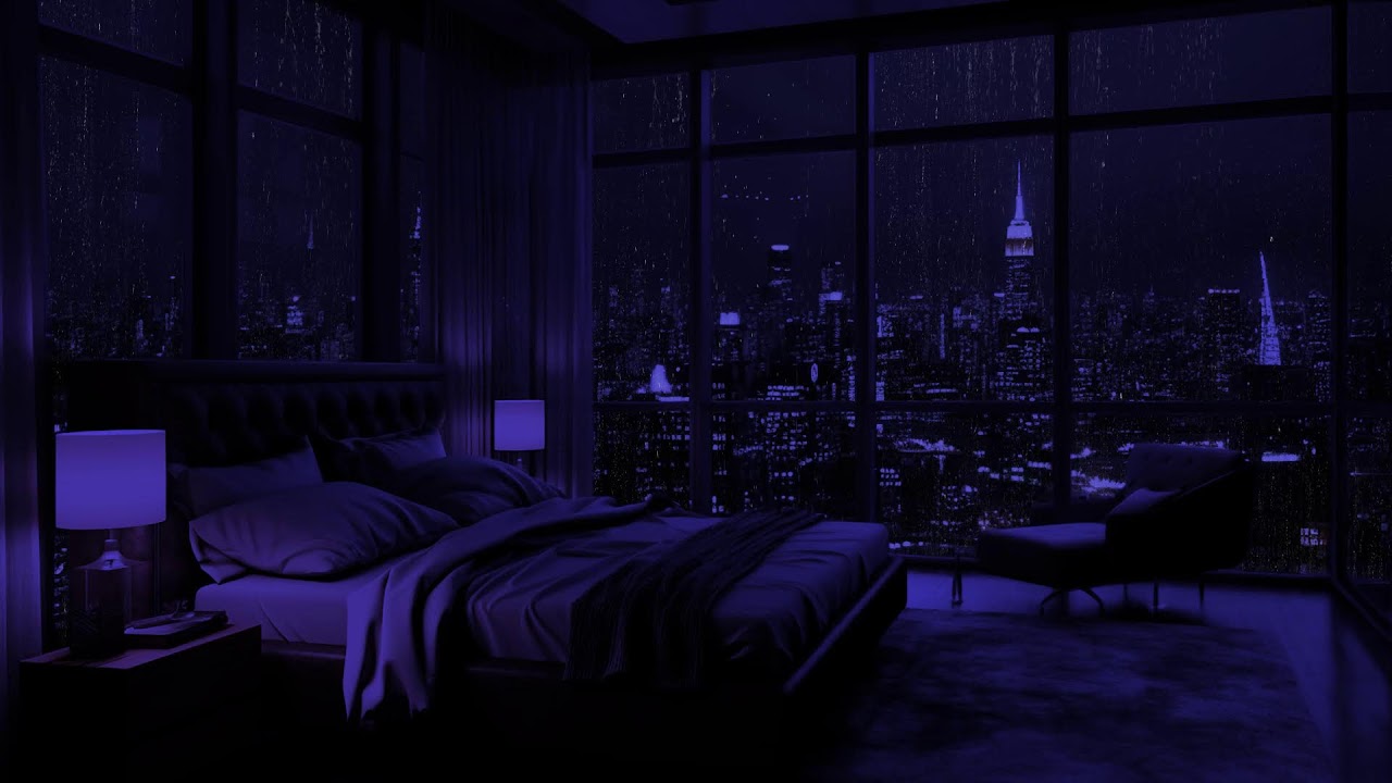 Noches lluviosas urbanas: Encuentra la calma con sonidos relajantes de lluvia 🌧️🏙️