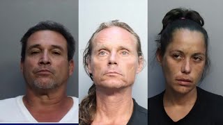 Police arrest 3 suspects accused of adducting man, using his credit cards