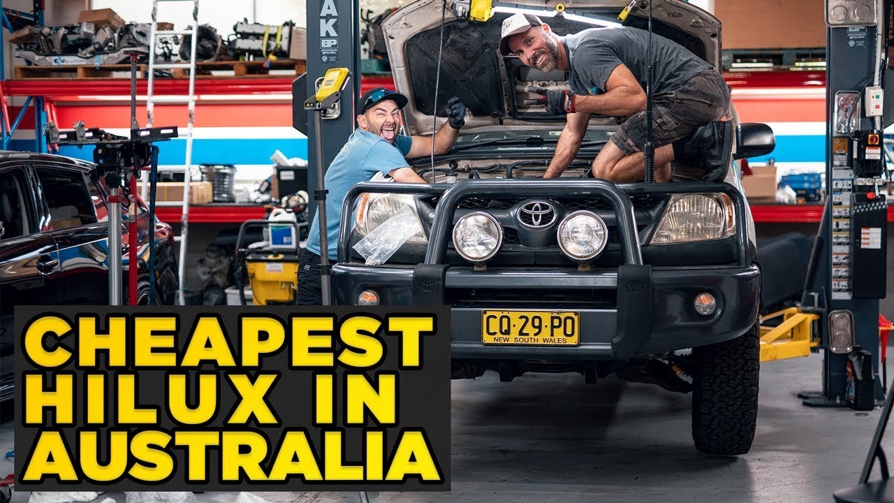 Modifying the CHEAPEST HILUX in Australia
