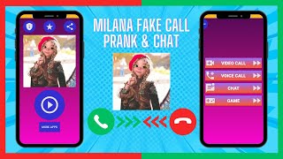Milana Fake Video Call & chat screenshot 4