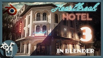 Heartbreak Hotel in Blender (Part 3 - Rendering and Post-Processing) - Timelapse
