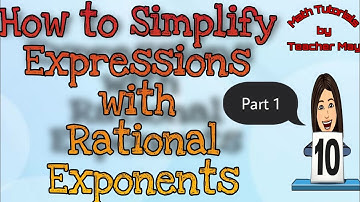 How to Simplify Expressions with Rational Exponents | Rational Exponents | Math 9 | Math Tutorials