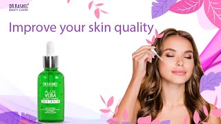 DR .RASHEL ALOE VERA FACE SERUM WITH VITAMIN E // SMOOTH & MOISTURE SKIN india drrashel