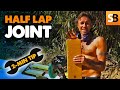 How to Cut a Half Lap Joint ~ 2-Minute Tip