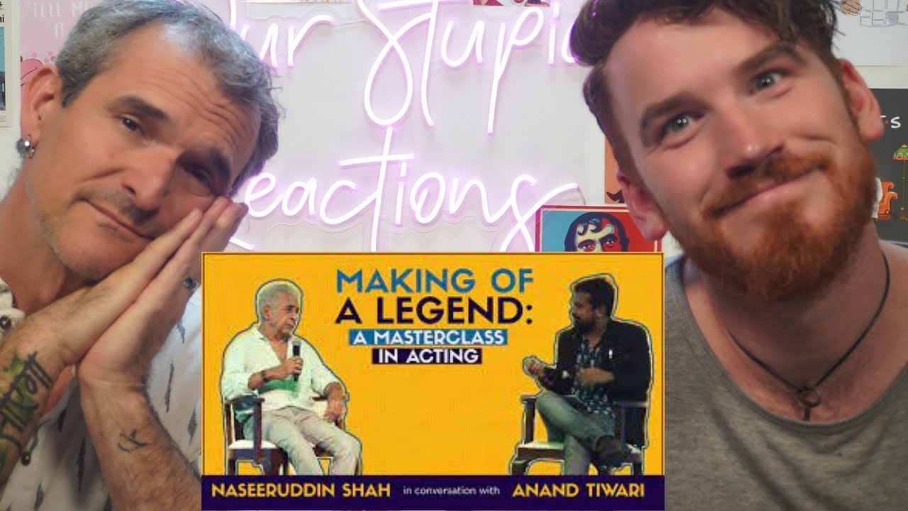 Мастер-класс Насируддина Шаха по актерскому мастерству | РЕАКЦИЯ!!!