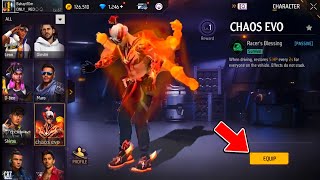 New characters ✅😱 Free evo characters chaos 🔥🎁all server free fire