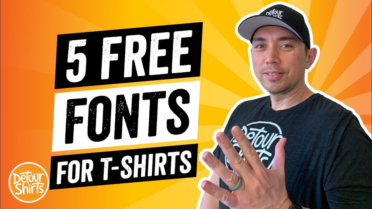 16 best t-shirt fonts for print on demand businesses