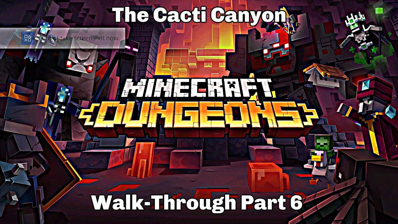 Minecraft Dungeons Cacti Canyon - YouTube