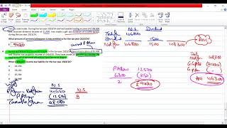 Exam Type Questions (Income Tax Computations for Individuals) – ACCA Taxation (TX-UK)