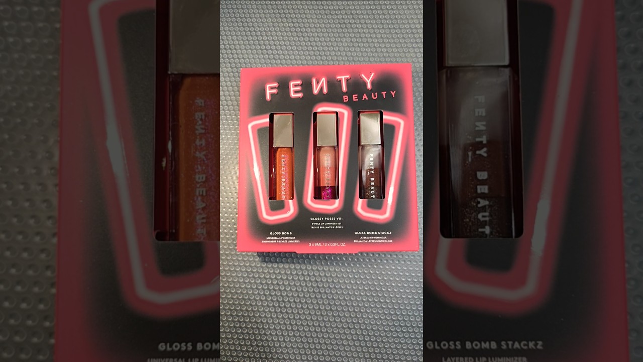 Fentybeauty Glossy posse VIII luminizerset 