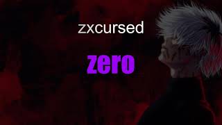 zxcursed - zero (Текст)