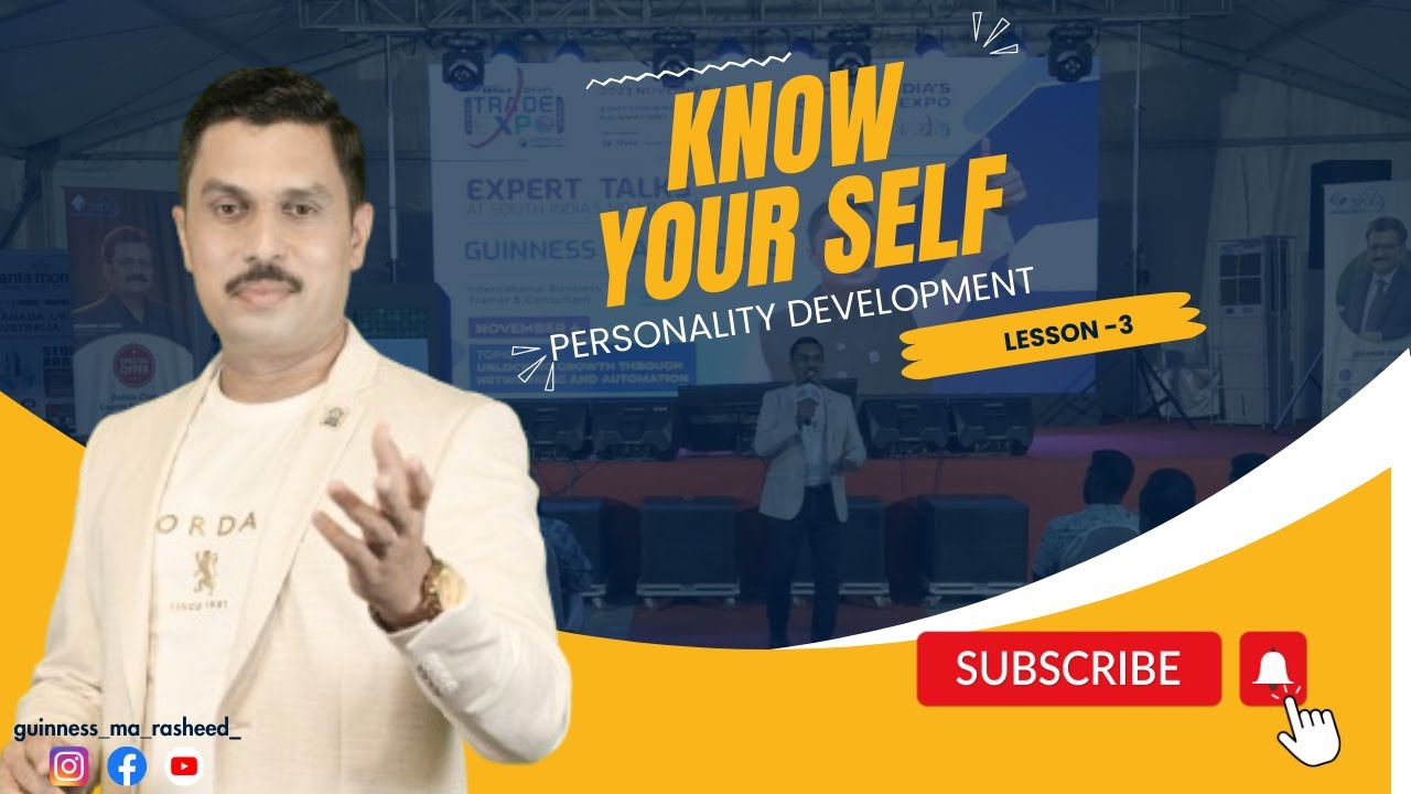 Mamo Rasheed 3 | GUINNESS MA RASHEED - PERSONALITY DEVELOPMENT | Lesson -3 | Know your ...