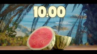 10 Minute Timer 🍉🏝️ Tropical Beach Countdown | Relaxing Summer Ambience & Ocean Vibes