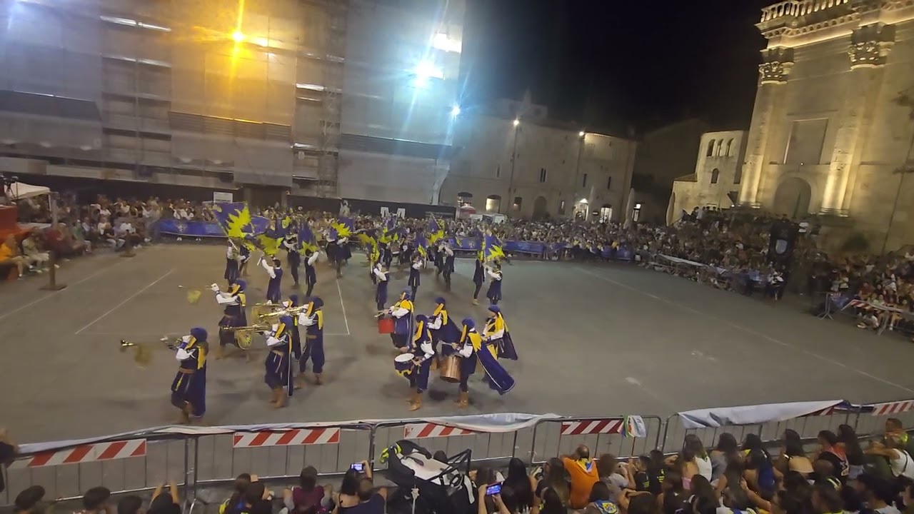 Grande Squadra e Musici Porta Solestà - XXXV Palio Sbandieratori e Musici Ascoli Piceno 2025