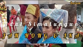 Tobus Huning Adat Simalungun||Mempelai Jan Hong & Ika Damanik