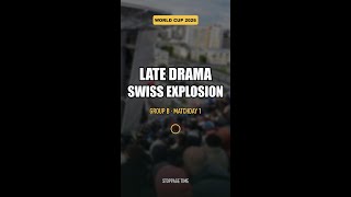 RED CARD CHAOS! Switzerland Scores 4 Late Goals vs 10-Man Bosnia | World Cup 2026 #shorts