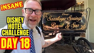 Day 18 Of Staying At Every Disney Hotel! THESE ROOMS ARE AMAZING Saratoga Springs Resort screenshot 4