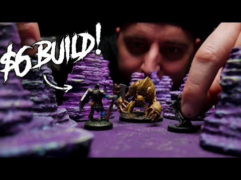 How to Make an UNDERDARK Terrain Set for $6 - BEGINNER FRIENDLY