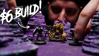 How to Make an UNDERDARK Terrain Set for $6 - BEGINNER FRIENDLY